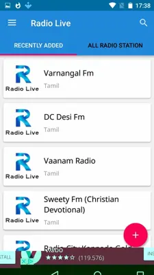 Radio Live - Online FM android App screenshot 0