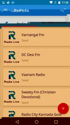 Radio Live - Online FM android App screenshot 1